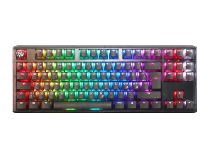 Ducky One 3 Aura Black Nordic TKL (Cherry Brown)