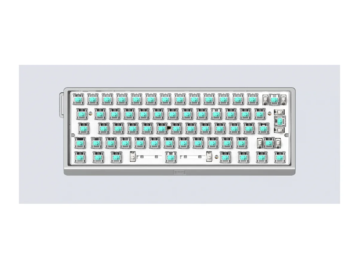 Wooting 60HE v2 ISO Non-Split Aluminum (silver)
